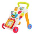 Children Musical Walker, Push & Pull Toy for Toddlers & Kids, Baby Activity Walker Toy Comes with Two Patterns : Sit and Play, Stand and Walk. 