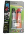 NS High Performance Epoxy Adhesive 4 Mins Epoxy Steel Epoxy Glue 20gm Steel Epoxy AB Negative Positive Epoxy AB Rapid Steel Epoxy A Resin B Hardener Steel Epoxy.