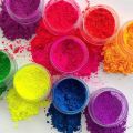 16Colors Neon Phosphor Powder Nail Art Pigment Dust Nail Glitter Fluorescent Powder Soap Dye Eye Powder Manicure Nails Art.