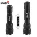 UltraFire 502B IR Zoomable Night Vision 850nm/940nm Tactical Hunting LED Flashlight Infrared Radiation 18650 Torch Light. 