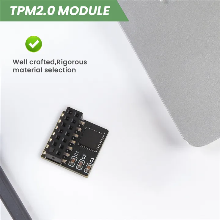 Tpm Working Module TPM Security Module TPM2.0 for TPM SPI Parallel Trusted Platform Module ...