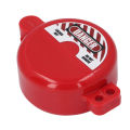 Gate Valve Lockout Warning Label Impact Resistant Water Faucet Lock Overlapping Hinges for Outdoor. 