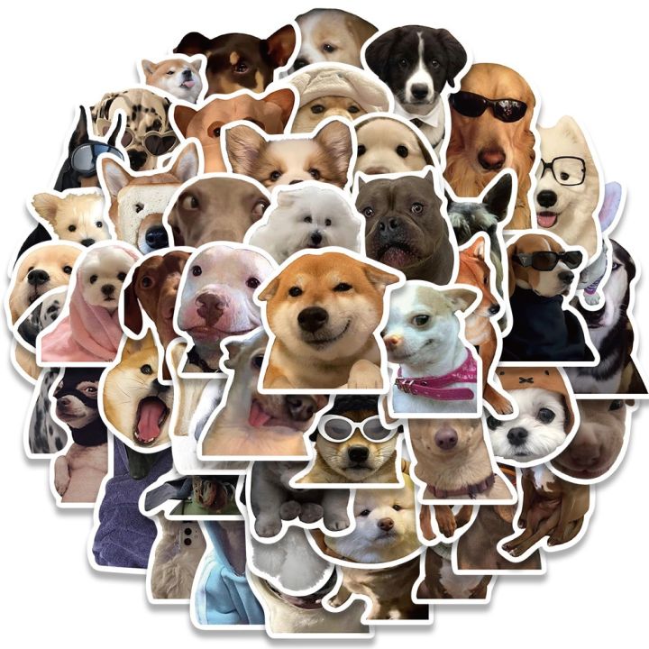 10/30/50pcs%20Kawaii%20Cat%20Dog%20Funny%20Animal%20Meme%20Stickers%20Cute%20Decals%20Decoration%20DIY%20Skateboard%20Scrapbook%20Laptop%20Fridge%20Car%20Kids%20Toy%20-%20Image%202