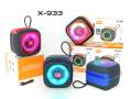 High Base NEW X-933 New Super Bass Portable Wireless Blue-tooth Speakers RGB LED Light Active Stereo Woofer Hifi Music BT Outdoor Mini Speaker. 