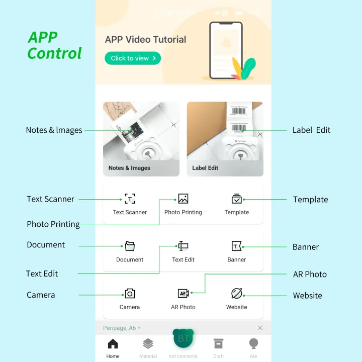 HXSJ%20Peripage%20A6%20Mini%20Pocket%20Printer%20Hd%20304Dpi%20%20Bt%20Thermal%20PrinterWith%20Android%20Ios%20S-martp-hone%20Windows%20-%20Image%207