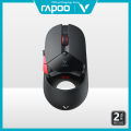 Rapoo VPRO VT960S Dual-Mode Wireless RGB Gaming Mouse with OLED display 7 adjustable 19000 DPI V+ Wireless gaming technology.