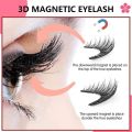 【Hottest Trends】 Nice Convenient Magnetic Suction Eyelashes Tweezer Set Reusable Magnetic False Eyelashes Makeup Tool No Glue Needed Internet Red Eyelashes Women.