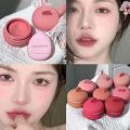 【Popular】 Monochrome Blush Cream Make Up Lasting Easy To Color Blush Palette Mousse Mud Matte Pink Peach Cheek Rouge Pigment Cosmetic. 