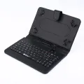 【WSJJ Store】Ultra-Slim 7 Inches Adjustable Tablet Case Keyboard Stand Cover Android with Micro USB Connection (French Version). 