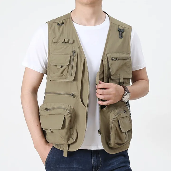 14%20Pockets%20Summer%20New%20Men%20US%20Tactical%20Hiking%20Fishing%20Vest%20Mens%20Photographer%20Waistcoat%20Mesh%20Cargo%20Sleeveless%20Jacket%20Tool%20Vest%207XL%20-%20Image%203