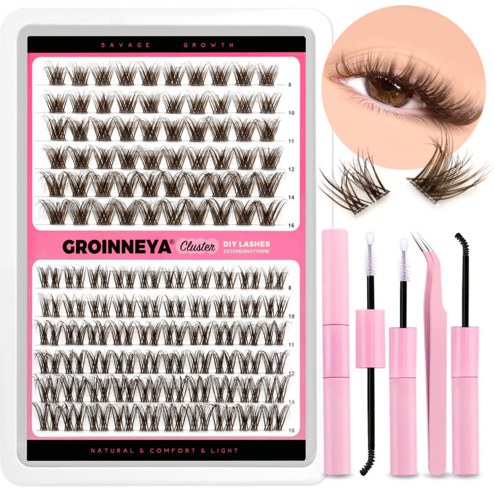 Lash%20Clusters%20Set%20DIY%20Lashes%20Extension%20Kit%20Individual%20Eyelash%20Extension%20Kit%20Full%20Set%20Lashes%20Kit%20with%20Lash%20Bond%20and%20Seal%20Makeup%20-%20Image%202