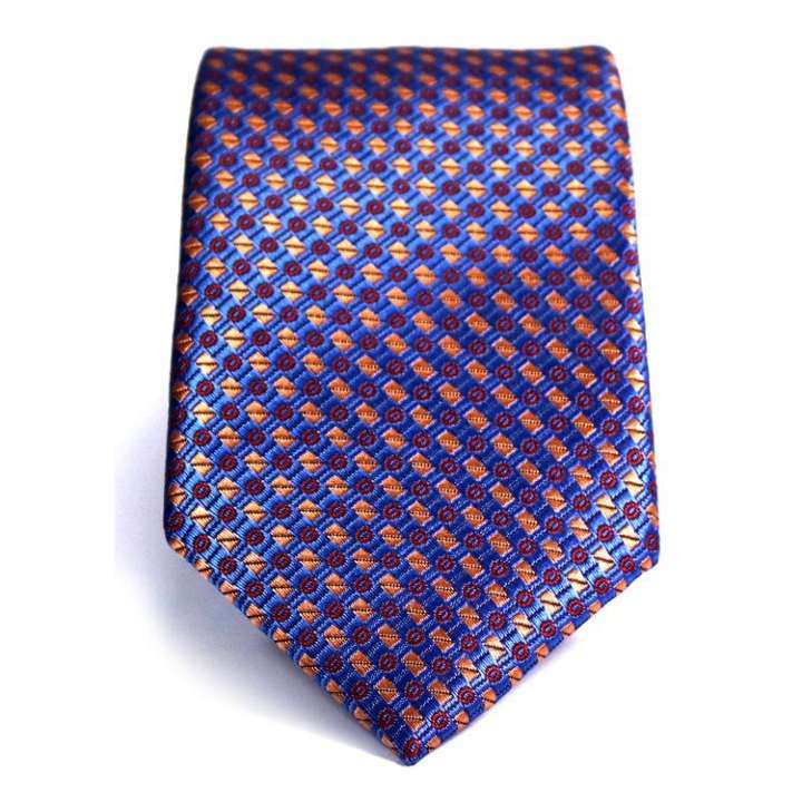 Medium%20Blue%20Stylish%20Silk%20Tie%20-%20Image%204
