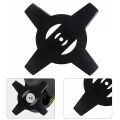 1PCS Lawn Mower Saw Blade Metal Grass String Trimmer Head Replacement Saw Blades Lawn Mower Fittings. 