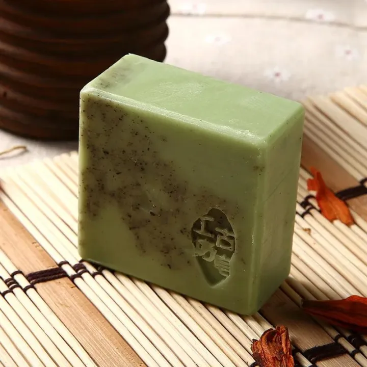 Natural%20Wormwood%20Soap%20Acarid%20Medicated%20Cleansing%20Essential%20Oil%20Refreshing%20Shower%20Soap%20Handmade%20Green%20Tea%20Soap%20-%20Image%203