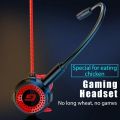 G20 Gaming In-ear Headphones Wired Noise-cancelling Mobile Game Computer Headset with Microphone PUBG Earphones Accessories.