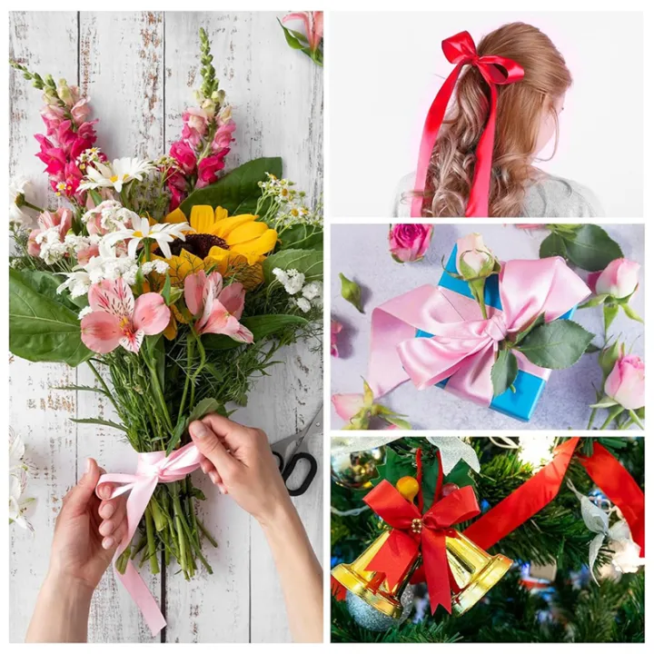 Red%20Ribbon%201%201/2Inch,%2025%20Yards%20Satin%20Craft%20Ribbon,%20Single%20Face%20Polyester%20Silk%20Hair%20Ribbon,%20Fabric%20Ribbon%20for%20Bouquets%20Easy%20Install%20Easy%20to%20Use%20-%20Image%205