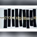 Ladies Belt Double Ring Belt For Girls Womens Belt Eid Puja Valentine Wife Gift For Her Womens T Shirt T-shirt Fashion Rings Set For Ladies_1pcs(Random).