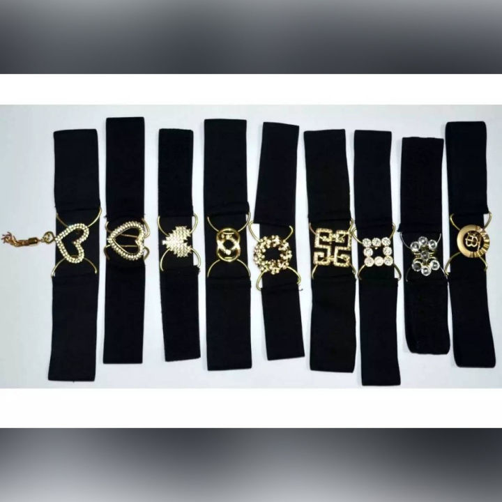 Ladies Belt Double Ring Belt For Girls Womens Belt Eid Puja Valentine Wife Gift For Her Womens T Shirt T-shirt Fashion Rings Set For Ladies_1pcs(Random)
