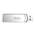 Netac USB 3.0 flash drive rotating aluminum alloy USB flash drive. 