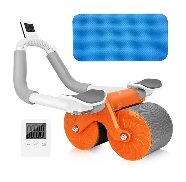 Abdominal%20Roller%20Ab%20Wheel%20Roller%20Automatic%20Rebound%20Ab%20Roller%20Wheel%20Abdominal%20Exercises%20Abdominal%20Exercise%20Equipment%20with%20Knee%20Pad%20Elbow%20Support%20Phone%20Holder%20for%20Home%20Gym%20Strength%20Workouts%20-%20Sports%20&%20Fitness%20-%20Image%202