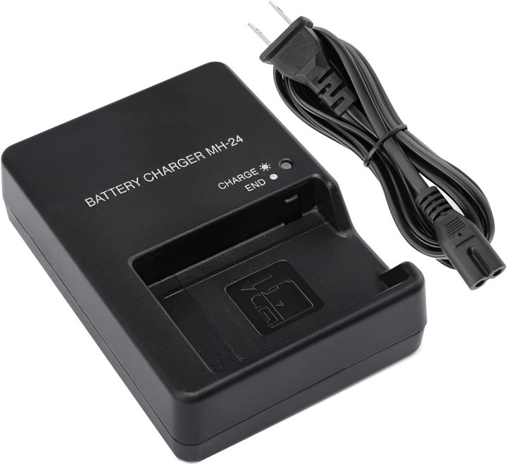 Charger D3100 Battery Nikon MH-24 Quick Charger A+ Compatible With