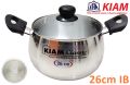 Kiam Belly shape Sausepan All Size (Induction Bottom).