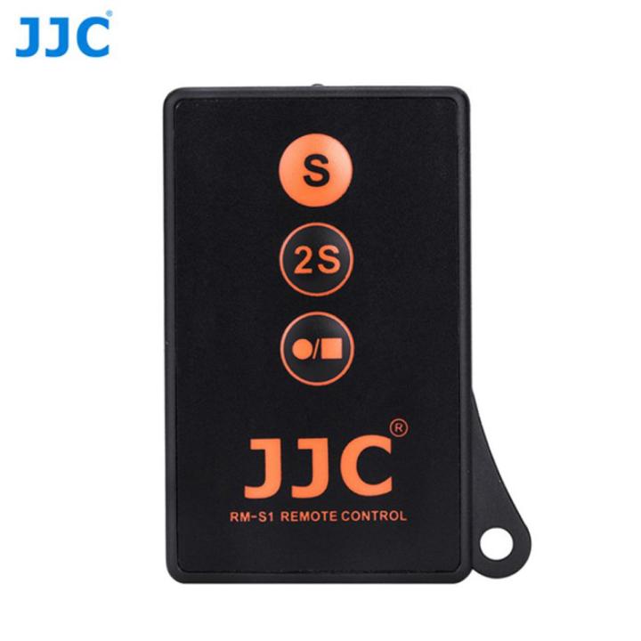 JJC RMT-DSLR2 Wireless Remote Control with Extra Video Button for Sony A1 A7II III A7R III IV A7S III A6600 A6400 A6000 & More