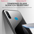 Realme C3 Case Tempered Glass Case with Soft Frame Shockproof Back Cover. 