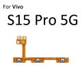 Switch Power ON OFF Button Flex Cable Parts Ribbon For Vivo S1 S5 S6 S7 S7e S9 S10e S12 S15 Pro 5G S15e Mute Silence Volume Key. 