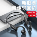 Electronic products BL13 e-commerce wireless outdoor sports binaural ear hanging card bone conduction bluetooth headset Japan. 