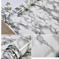 PVC Vinyl Self Adhesive Marble Wallpaper- 3M – Waterproof & Oil-Proof Wall Sticker for Kitchen, Furniture, Cupboards, Table Top & Floor (60x300cm). 