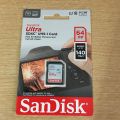 Sandisk Ultra 64GB 140Mbps SDXC UHS-I Memory Card. 