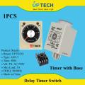 Delays Timer Relay Solid State AC 220V 8 Pins 0-30m. 
