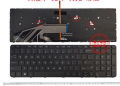 New Keyboard for HP ProBook 450 G3 450 G4 455 G3 455 G4 470 G3 470 G4 650 G2 655 G2 Black Frame With Backlit No point US. 