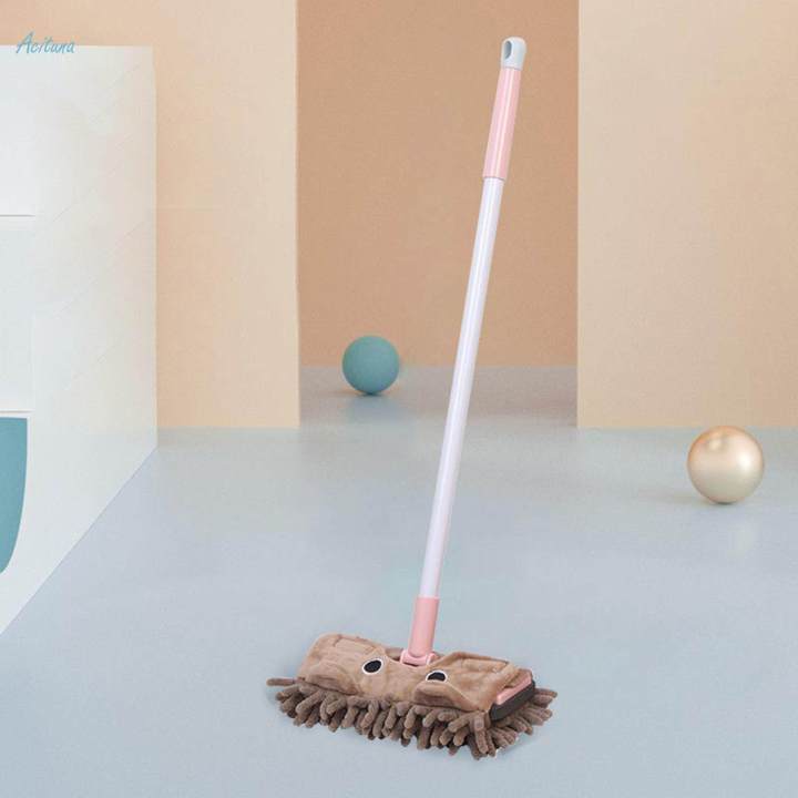 Kids Mini Mop Toy Floor Cleaning Basic Skills Children Housekeeping Tool for Gifts Hands on Ability