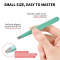 6 Pack Tweezers Set Professional Stainless Steel Curved Scissors for Women and Men Precision Tweezers Eyebrows for ngrown Hair. 