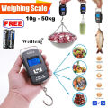 Digital Hanging Weight Scale, Portable Hanging Electronic Hook Scale-Black - Weight Machine Digital.