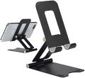 Metal Desktop Tablet Holder Table Mobile Foldable Extend Support Desk Cell Phone Holder Stand Adjustable Phone Stand. 