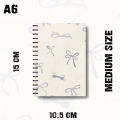 Notebook Aesthetic Journal Clock Design Writing Pad K709. 