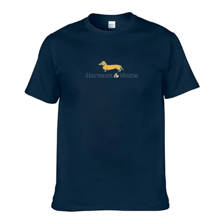 Men%20and%20Women%20Pure%20Cotton%20T%20Shirts%20Harmont%20Blaine%20Logo%20Short-Sleeve%20Top%20Summer%20Unisex%20Fashion%20Casual%20Crewneck%20Tees%20-%20Image%202