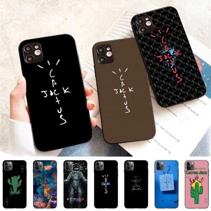 Cactus Jack Hiphop Fashion Phone Case for iPhone 11 12 13 Mini Pro Max 8 7  6 6S Plus X 5 S SE 2020 XR XS 10 case | Daraz.com.bd