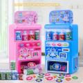 Kids Vending Machine Toy, Simulation Automatic Cash Register Mini Beverage Vending Machine Set Electronic Drink Machine Pretend Play Kitchen Home Game for Children Boys Girls. 