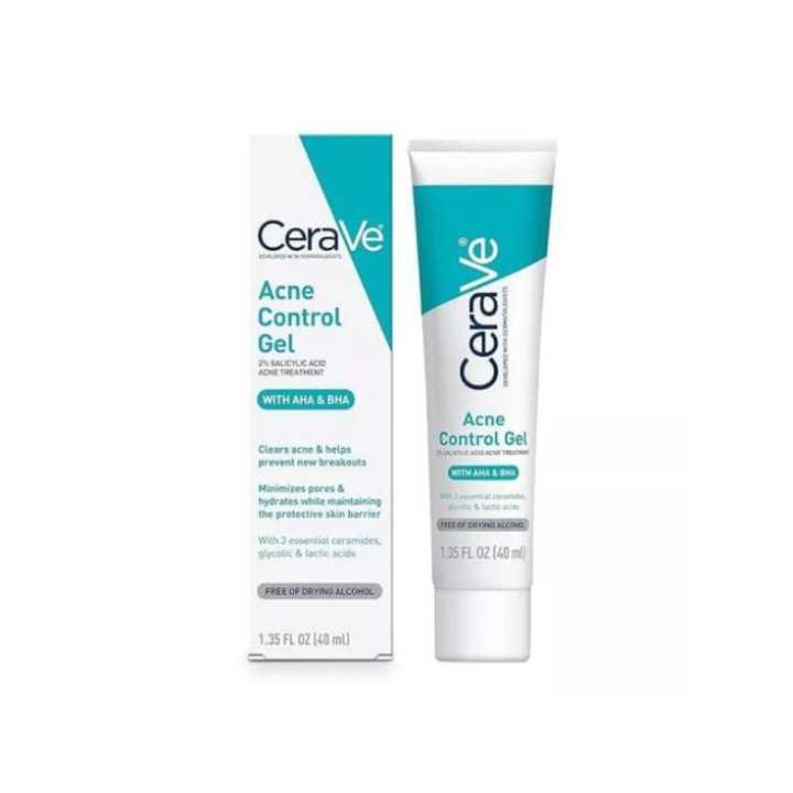 Cerave Acne Control Gel with AHA & BHA – 40ml