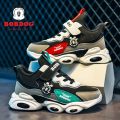Bobdog Official Flagship Store Boy 'S Shoes2022Spring And Autumn New Medium And Large Children 'S Shoes Breathable Children 'S Sneakers. 