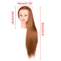 Mannequin Head With Hair Styling Dye Cutting Hairdresser Training Head Cologo. 