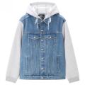 High quality denim jacket for men stylish 2025 | Mens denim jacket blue | Export quality hoodie jacket for men blue. 