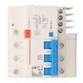 Overload Circuit Breaker, Circuit Breaker Fault Tripping Indication 3P 63A 220V for Power Distribution Protection. 