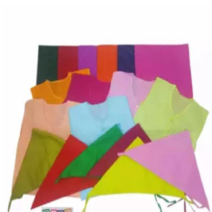 New Bron Baby Katha, Nima and Nappy set-Multi color