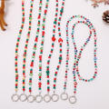 Christmas Series Lanyard Beaded Crossbody Chain Hanging Accessories.