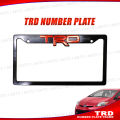 TRD-Car Number Plate Frame, Car License plate (2PC/SET).